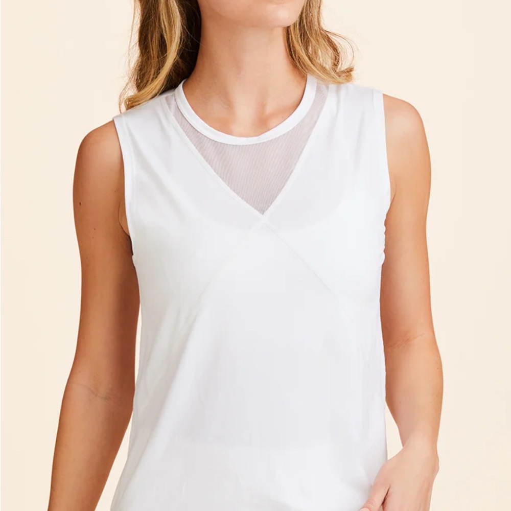 Alala Flyweight Tank Classic White